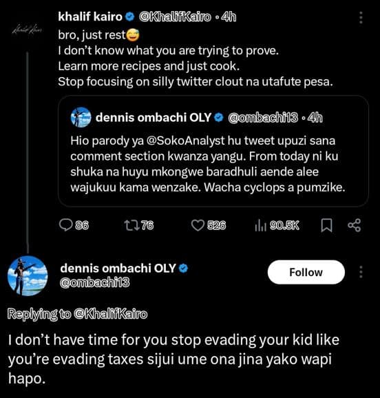 Khalif kairo khalffkailo 4h bro, just rest don't know what you are trying to pro