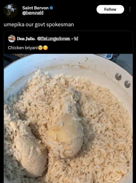 Saint bervon bavonski follow umepika our govt spokesman don julio. eislungadonsa
