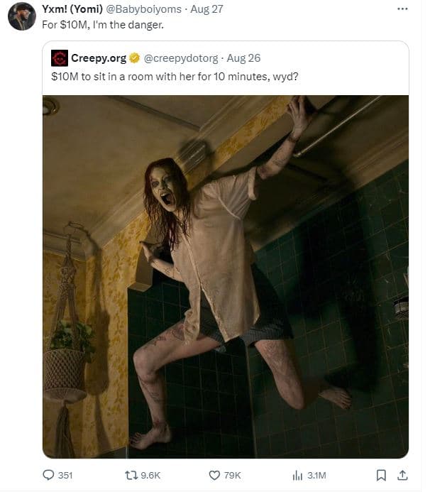 Yxm! yomi babyboiyoms aug for siom, im the danger. creepy org creepydotorg aug 2