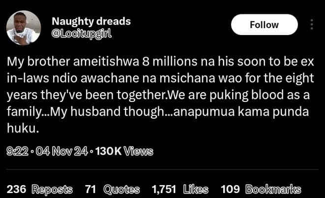 Naughty dreads locigypgfrl follow my brother ameitishwa 8 millions na his soon t