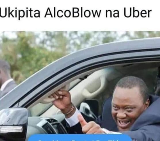 Ukipita alcoblow na uber