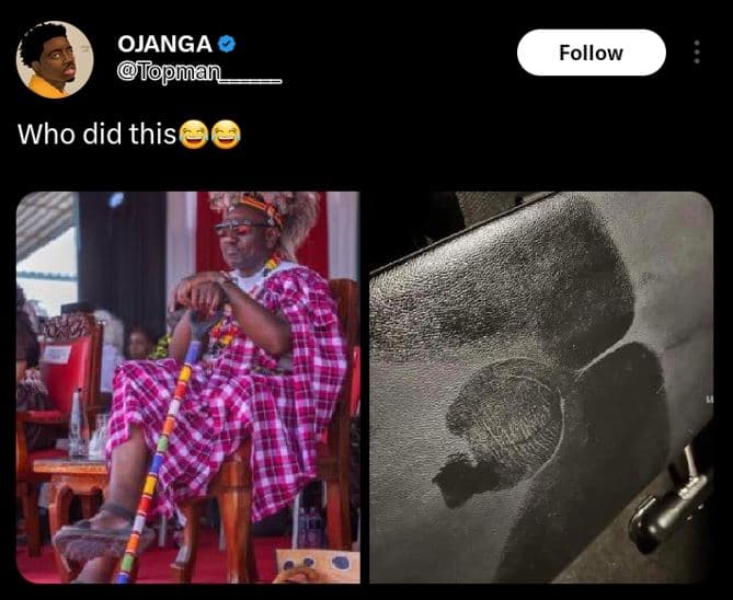 Ojanga follow who did this