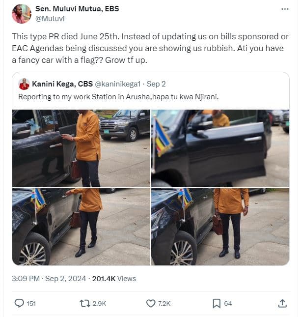 Sen. muluvi mutua, ebs muluvi this type pr died june 25th. instead of updating u