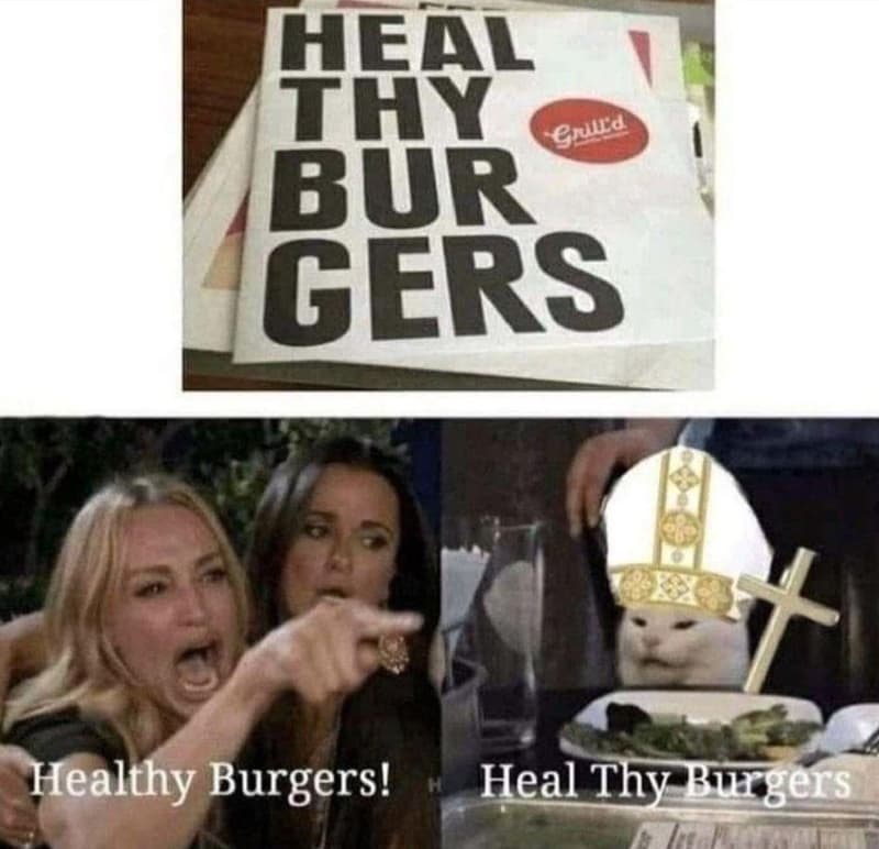 Heal ihy ura bur gers healthy burgers! heal thy gers