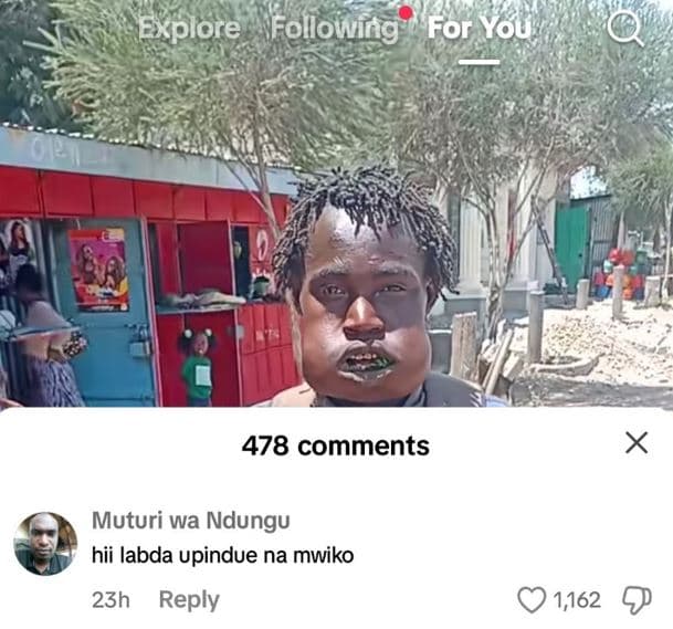 Explore following for you 478 comments muturi wa ndungu hii labda upindue na mwi