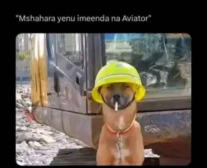 'mshahara yenu imeenda na aviator