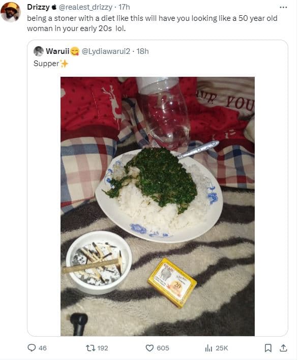 Drizzy realest_drizzy 17h being stoner with diet like this will have you looking