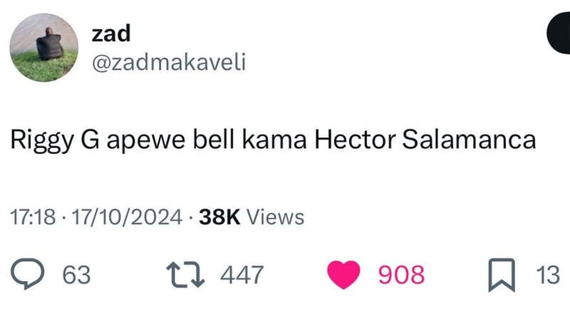 Zad zadmakaveli riggy g apewe bell kama hector salamanca 17.18 1710 38k views 63