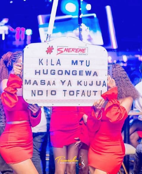 Swerene k la mtu hugongewa masaa ya kujua ndio tofaut