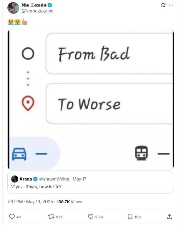 Ma_zondo nomagugu_xo 9èfà from bad to worse 6 araaa shawntifying may 2tyrs 35yrs