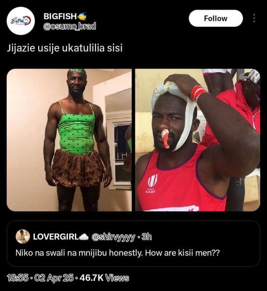 Bigfish osumobfad follow jijazie usije ukatulilia sisi lovergirl shilvy sh niko