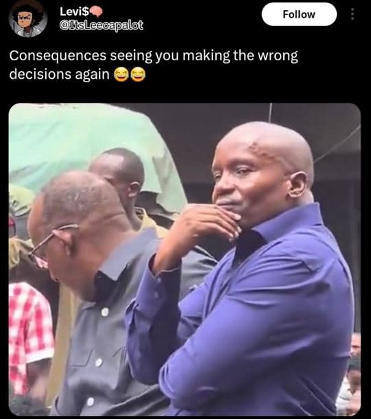 Levis isleecapalot follow consequences seeing you making the wrong decisions aga