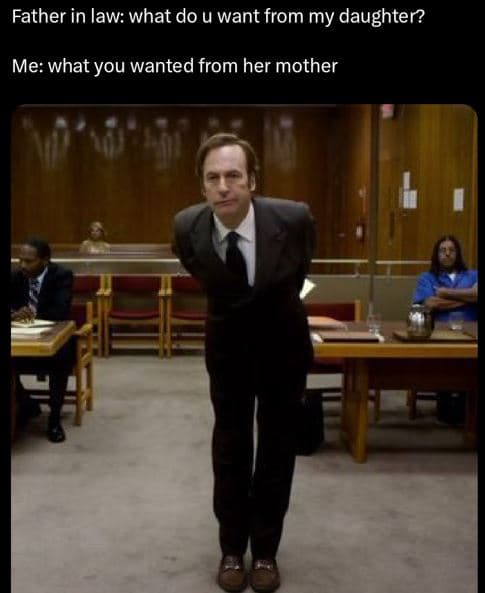 Father in law what do u want from my daughter? me what you wanted from her mothe