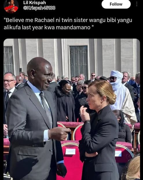 Lil krispah kriapah45183 follow believe me rachael ni twin sister wangu bibi yan