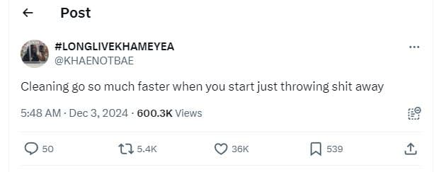 Post longlivekhameyea khaenotbae cleaning g0 s0 much faster when you start just