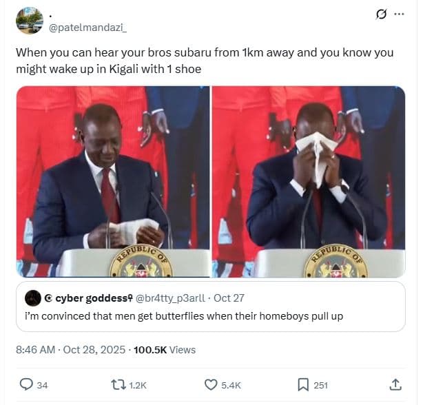 Patelmandazi _ when you can hear your bros subaru from 1km away and you know you