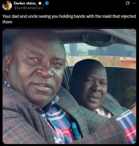 Darker skinn iambradleycarl your dad and uncle seeing you holding hands with the