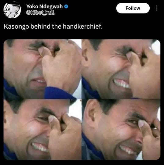 Yoko ndegwah kibet_bull follow kasongo behind the handkerchief