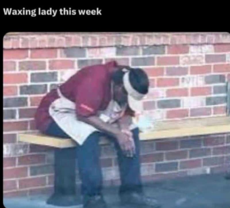 Waxing lady this week