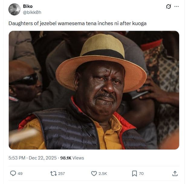 Biko bikkoh daughters of jezebel wamesema tena inches ni after kuoga 5.53 pm . d