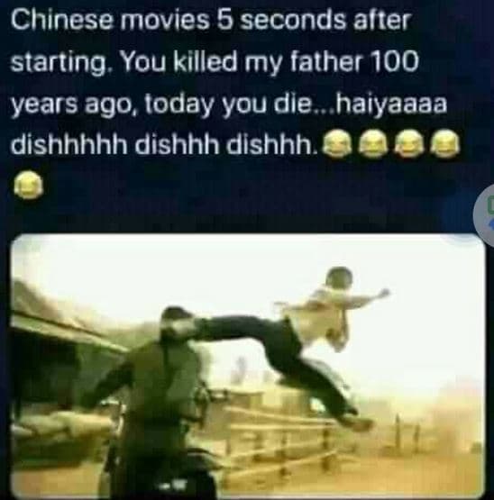 Chinese movies 5 seconds after starting you killed my father 100 years ago, loda