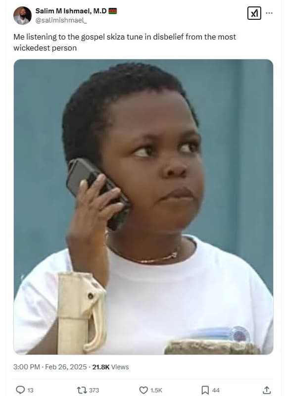 Salim m ishmael, m.d salimishmael me 'listening to the gospel skiza tune in disb