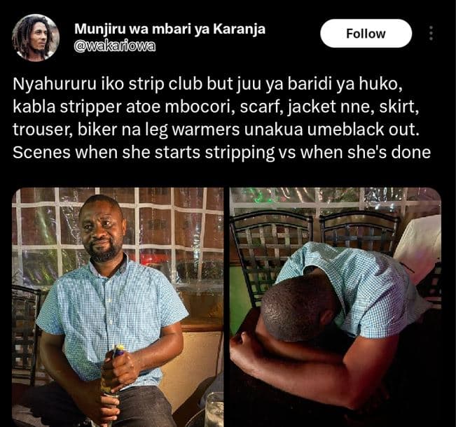 Munjiru wa mbari ya karanja owakaliowa follow nyahururu iko strip club but juu y