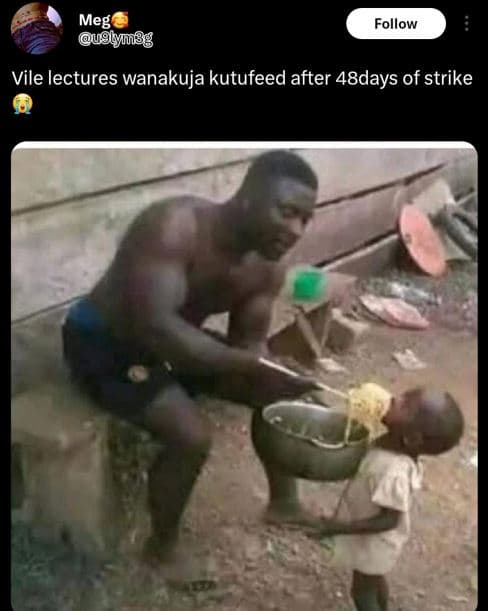 Meg u9ln8g follow vile lectures wanakuja kutufeed after 48days of strike