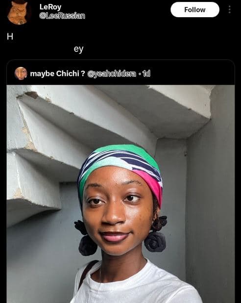 Leroy leerussian follow ey maybe chichi yahchidaa 1d