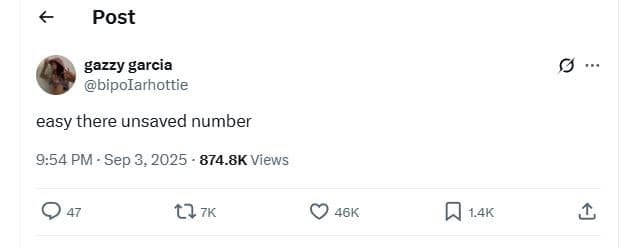 Post gazzy garcia bipolarhottie easy there unsaved number 9.54 pm sep 3, 874.8k