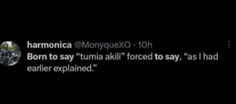 Harmonica monyquexo 1oh born to say tumia akili forcedto say, as had earlier exp