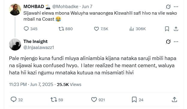 Mohbad mohbadke jun sijawahi elewa mbona waluyha wanaongea kiswahili safi hivo n