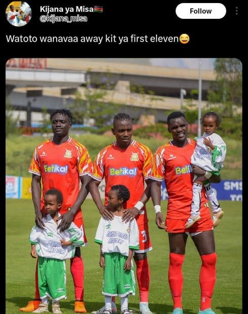 Kijana ya misa kijananisa follow watoto wanavaa away kit ya first eleven fetikal
