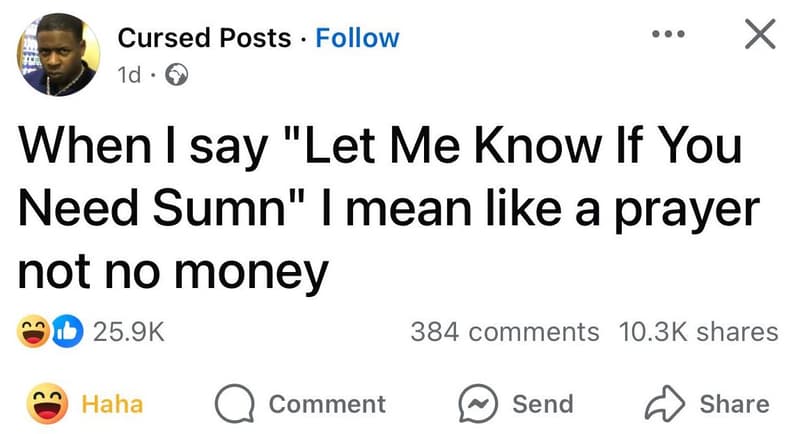 Cursed posts follow 1d when i say let me know if you need sumn mean like a praye