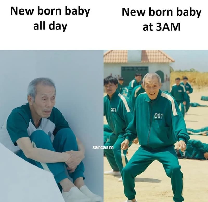 New born baby all day new born baby at 3am 374 001 sarcasm