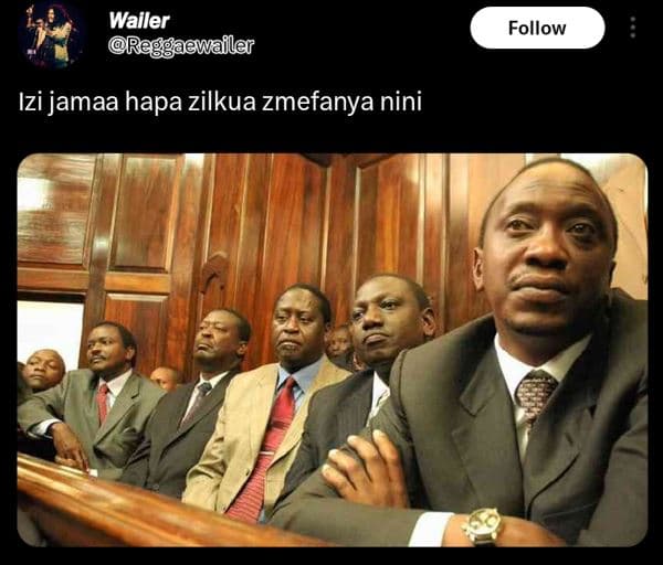 Wailer re wailer follow izi jamaa hapa zilkua zmefanya nini