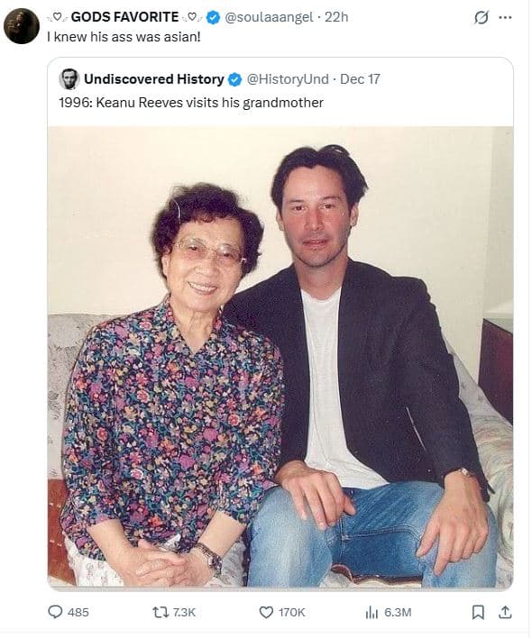 Gods favorite knew his ass was asian! soulaaangel 22h undiscovered history histo