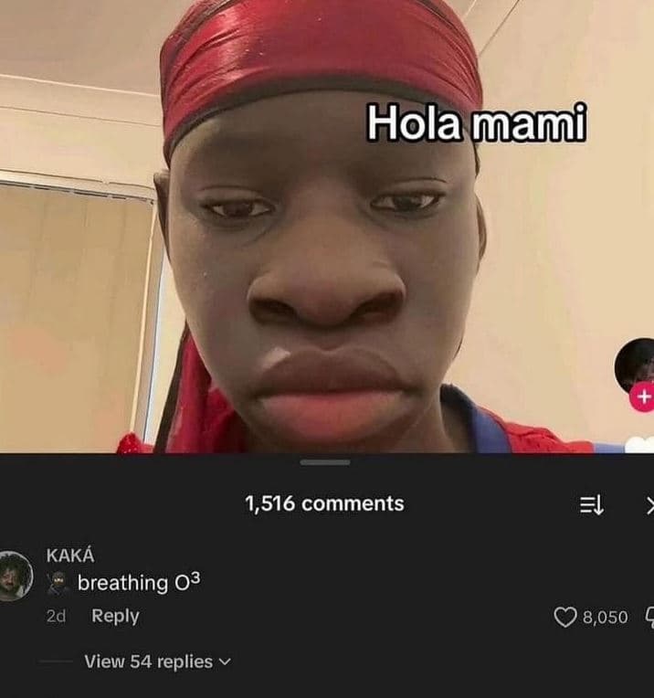 Hola mani 1,516 comments l kaká breathing 03 2d reply 8,050 view 54 replies