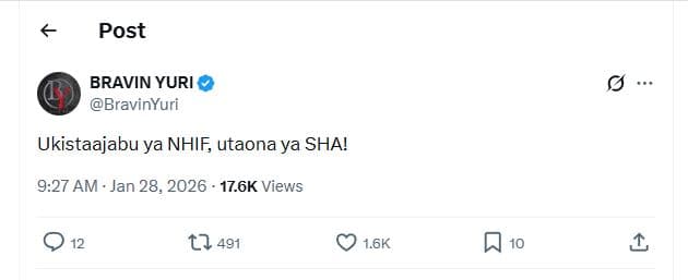 Post bravin yuri bravinyuri ukistaajabu ya nhif utaona ya sha! 9.27 am jan 28, 1