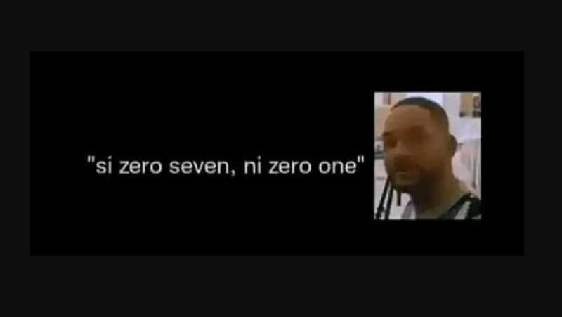 Si zero seven, ni zero one