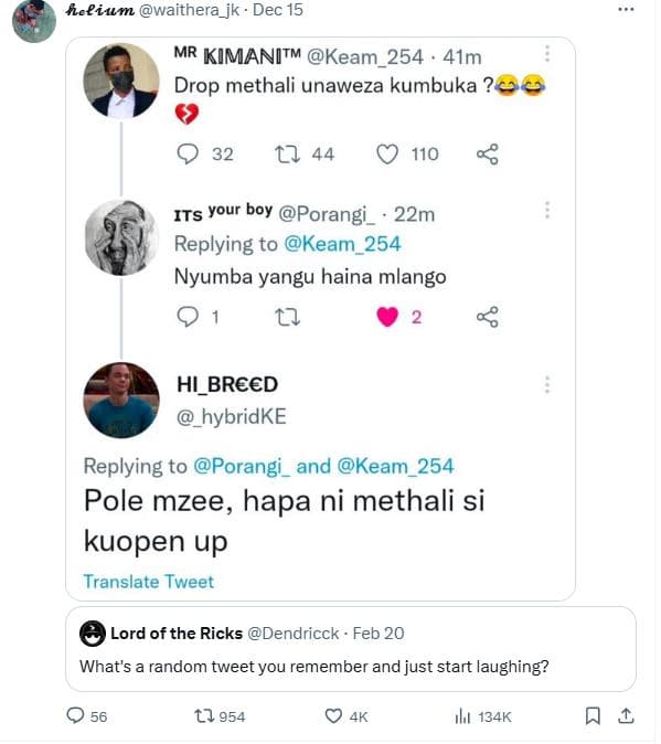 Bceium waithera_jk dec 15 mr kimanitm keam_254 41m drop methali unaweza kumbuka