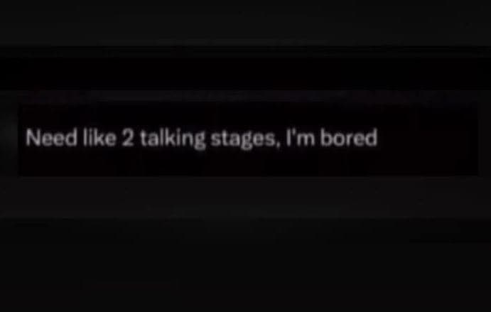 Need ilke 2 talklng stages vm bored