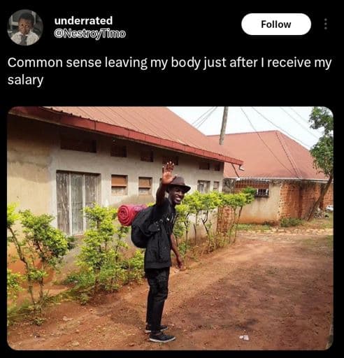 Underrated nesurytfm follow common sense leaving my body just after i receive my