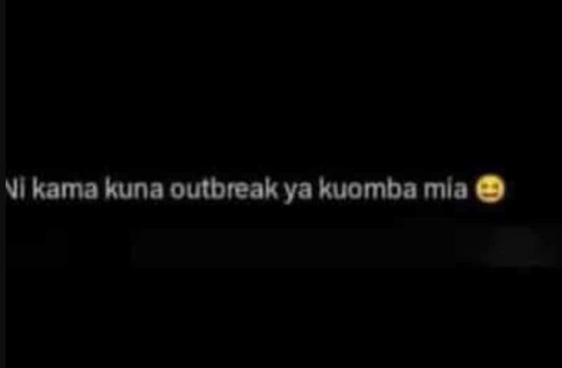 Vi kama kuna outbreak ya kuomba mla