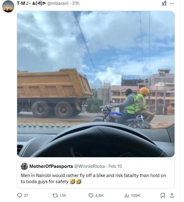 T.m , aë? mbarani 21h motherofpassports winnierioba feb 15 men in nairobi would