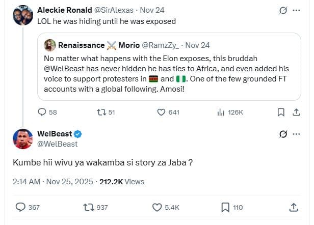 Aleckie ronald siralexas nov 24 lol he was hiding until he was exposed renaissan