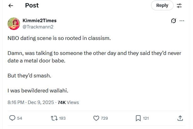 Post reply 71 kimmie2times trackmann2 nbo dating scene is s0 rooted in classism.