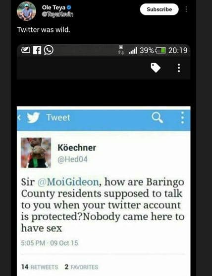 Ole teya otewgso subscribe twitter was wild. 39 2019 twveet köechner hedo4 sir m