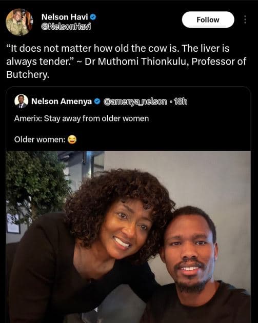 Nelson havi nelsonhavf follow it does not matter how old the cow is. the liver i