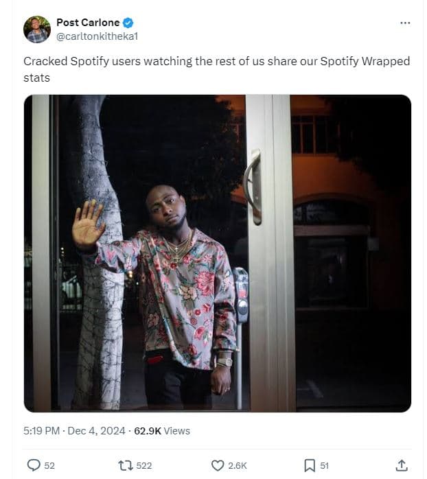 Post carlone carltonkithekal cracked spotify users watching the rest of us share